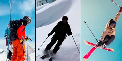 Qué tipos de esquís comprar