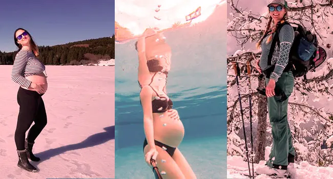 Alternativas al esquí en el embarazo