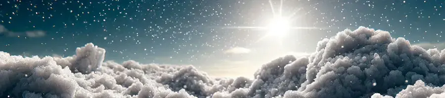 La nieve de tipo granulada