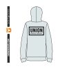 UNION BINDINGS TEAM HOODIE GREY