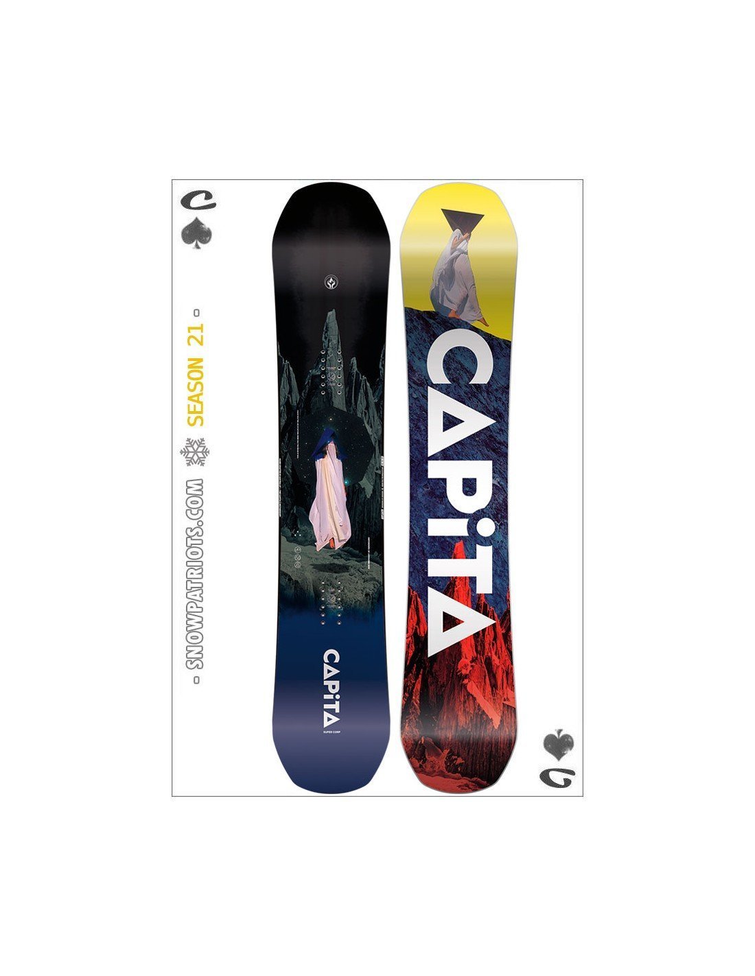 m*i様 CAPITA DOA 2021 スノーボード 板 1201110xMULTIxPrimary_21093741