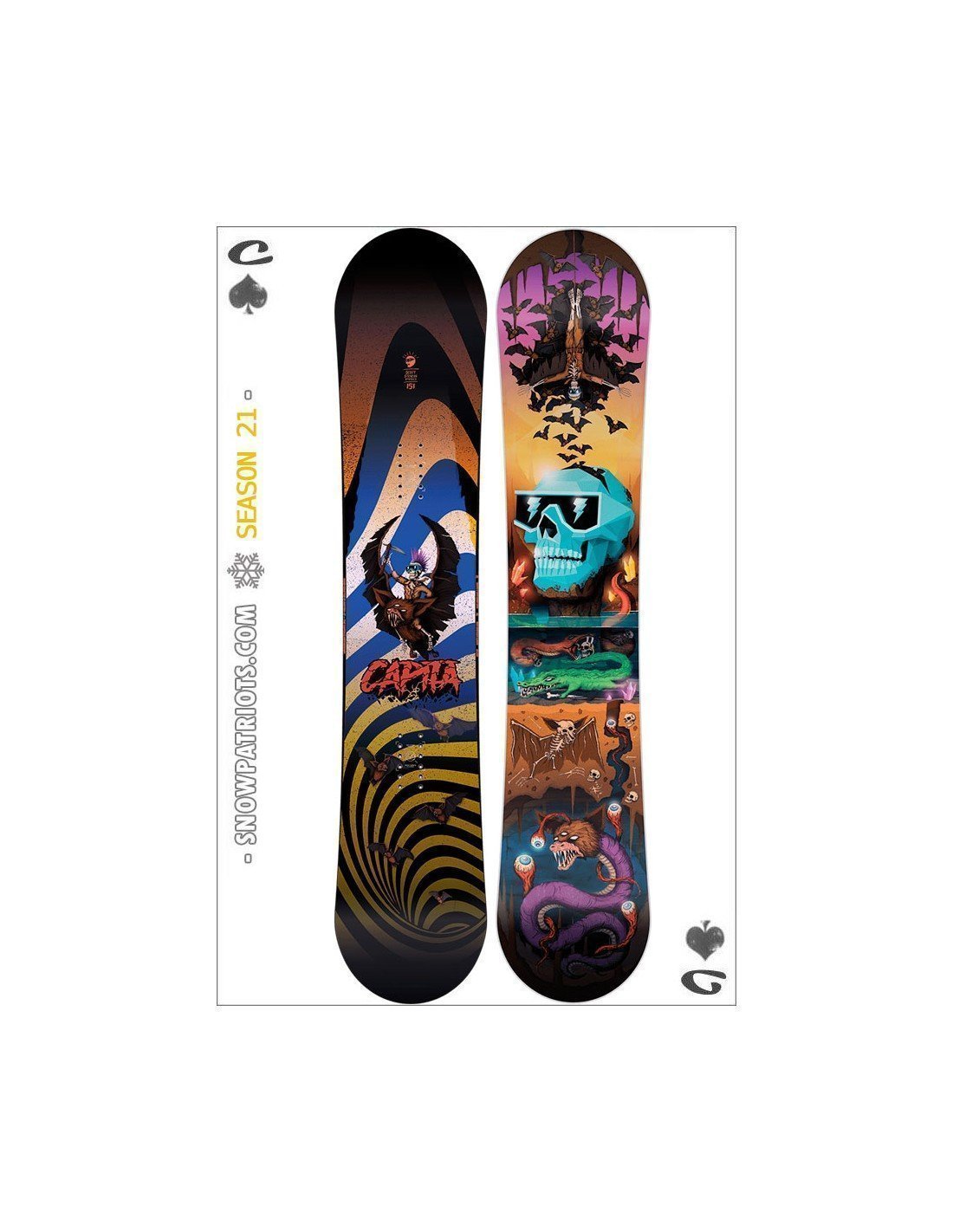 CAPITA 2021 SCOTT STEVENS PRO 151cm 【公式通販】