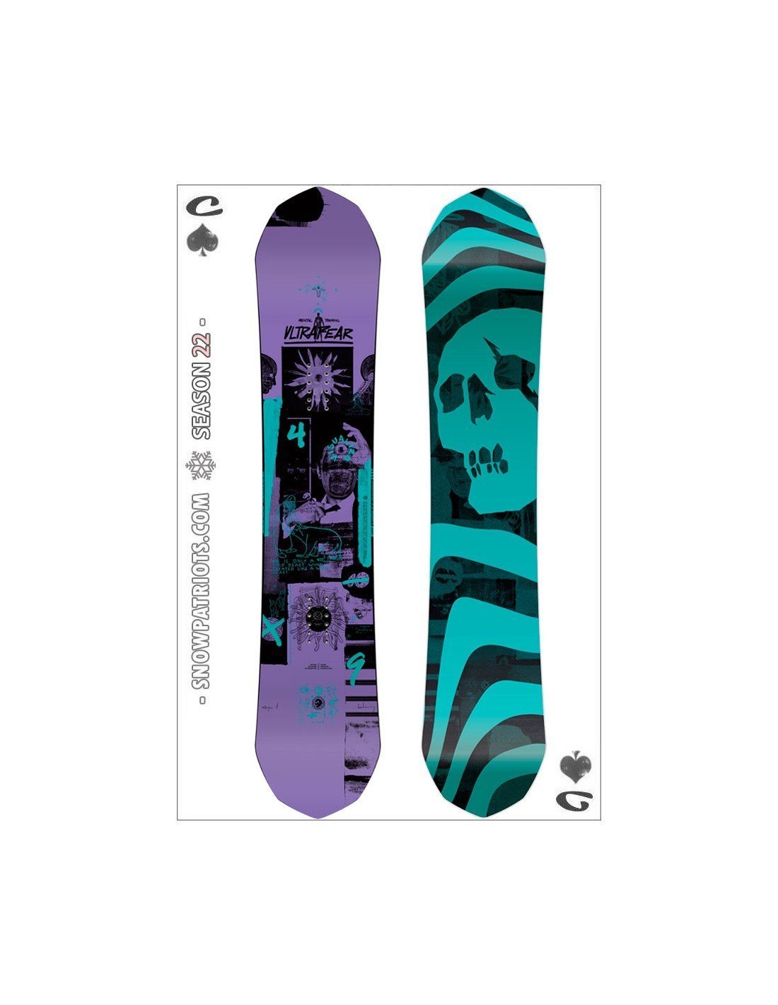 CAPiTA Ultrafear 2022 | Tablas Snow | OUTLET