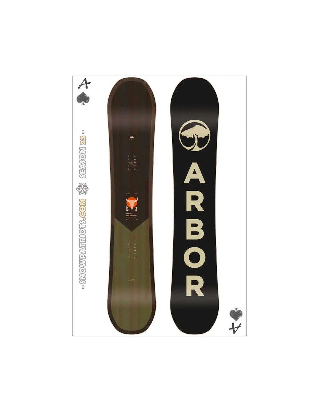 Arbor Foundation Rocker 2023 | Tablas Snow Hombre 2022/23