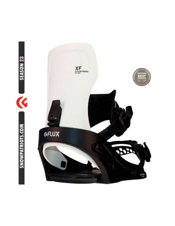 FIJACIONES FLUX XF 2023 BLACK/WHITE