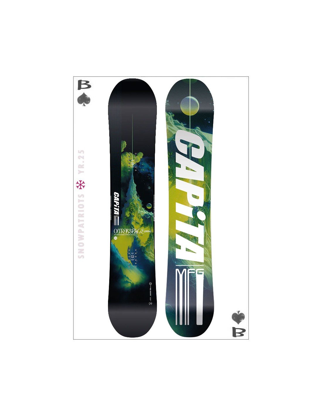 CAPiTA Outerspace Living 2025 | Tablas Snowboard