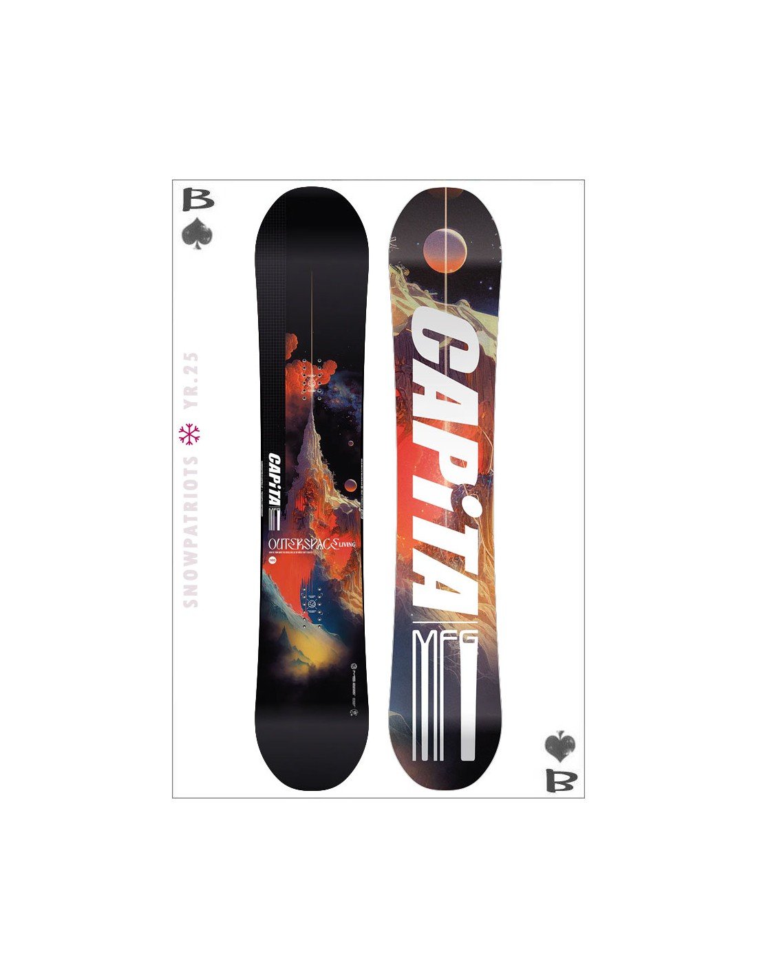 CAPiTA Outerspace Living 2025 | Tablas Snowboard