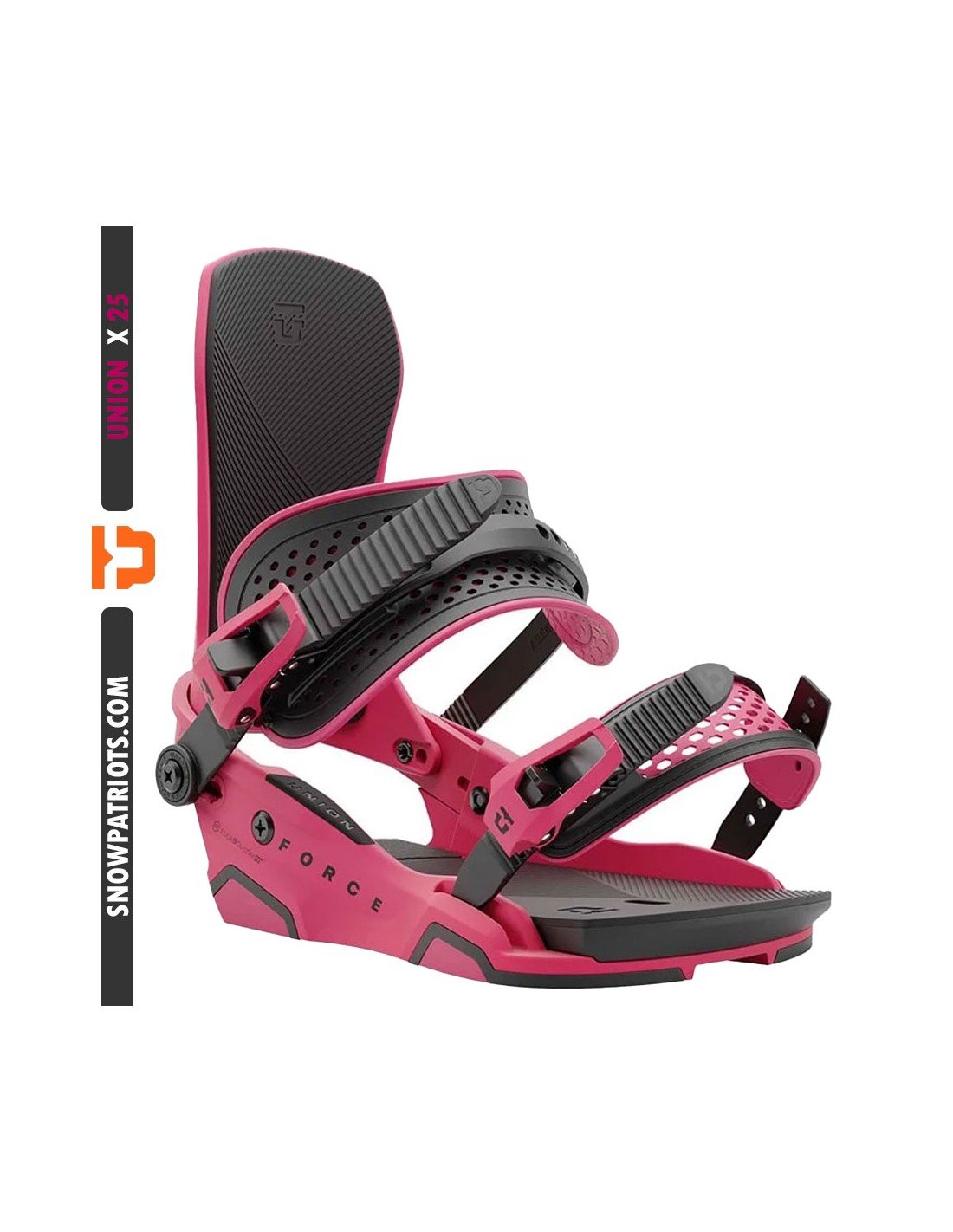fijaciones snowboard union rosa Fijaciones Snowboard Union ROSA WHITE
