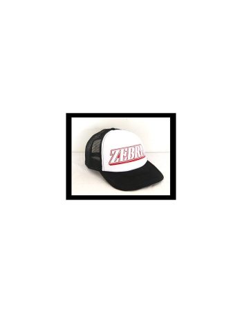 GORRA ZEBRA BLACK TRUCKER