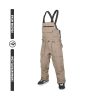 VOLCOM ROAN BIB CHESTNUT BROWN