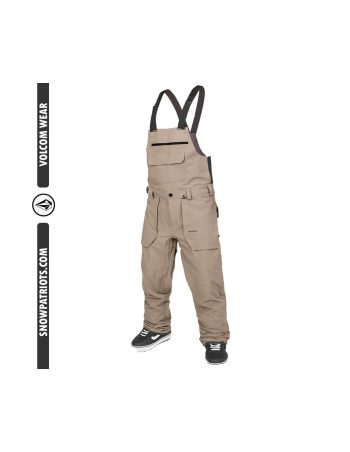 VOLCOM ROAN BIB CHESTNUT BROWN