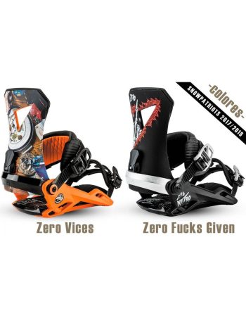 FIJACIONES NITRO ZERO 2018