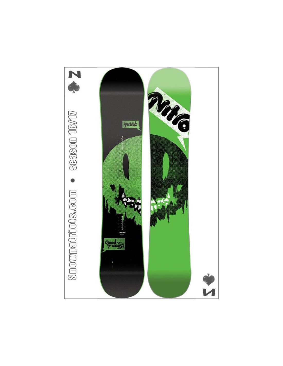 nitro good times snowboard Team 2025 152 and in variable terrain Snowboard Nitro Good Times W