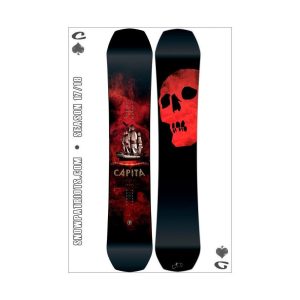 CAPITA BLACK SNOWBOARD OF DEATH 2018