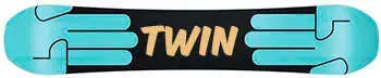 Tablas de snowboard tipo twin